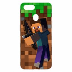 Чехол для Oppo A5s/A12 Steve from game Minecraft - PrintSalon
