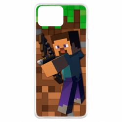 Чехол для Oppo A73 Steve from game Minecraft - PrintSalon