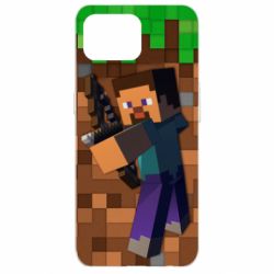 Чехол для Oppo Reno 4 Lite Steve from game Minecraft