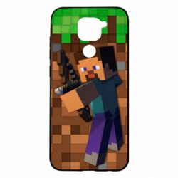 Чехол для Xiaomi Redmi Note 9/Redmi 10X Steve from game Minecraft - PrintSalon