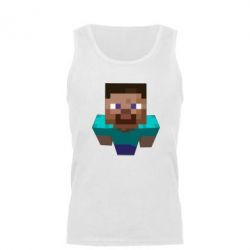 Мужская майка Steve from Minecraft - PrintSalon