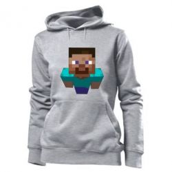 Женское худи Steve from Minecraft