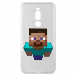 Чехол для Meizu Note 8 Steve from Minecraft - PrintSalon
