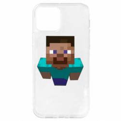Чехол для iPhone 12 Pro Steve from Minecraft - PrintSalon