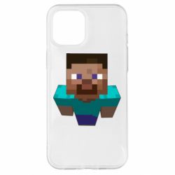 Чехол для iPhone 12 Pro Max Steve from Minecraft - PrintSalon