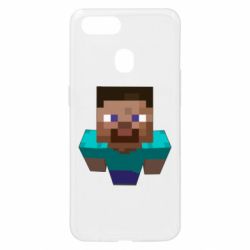 Чехол для Oppo A5s/A12 Steve from Minecraft - PrintSalon