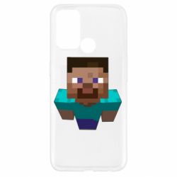 Чехол для Oppo A52/A72/A92 Steve from Minecraft - PrintSalon