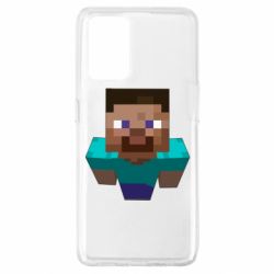Чехол для Oppo A74 4G Steve from Minecraft - PrintSalon