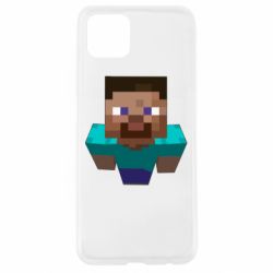 Чехол для Oppo A92s Steve from Minecraft - PrintSalon