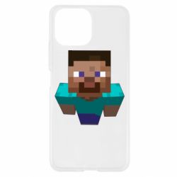 Чехол для Xiaomi Mi11 Lite Steve from Minecraft - PrintSalon