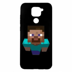 Чехол для Xiaomi Redmi Note 9/Redmi 10X Steve from Minecraft - PrintSalon