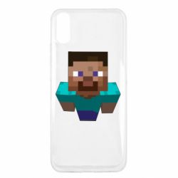 Чехол для Xiaomi Redmi 9a Steve from Minecraft - PrintSalon