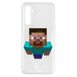 Чехол для Realme 6 Steve from Minecraft