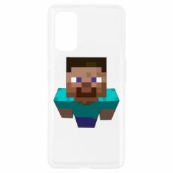 Чохол для Realme 7 Pro Steve from Minecraft