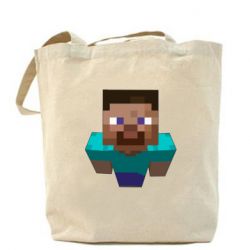 Эко-сумка Steve from Minecraft - PrintSalon