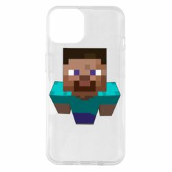 Чехол для iPhone 14 Steve from Minecraft - PrintSalon