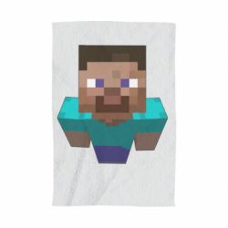 Полотенце с принтом Steve from Minecraft - PrintSalon