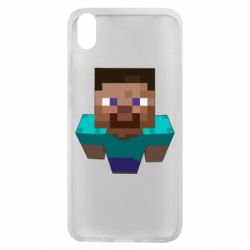Чехол для Xiaomi Redmi 7A Steve from Minecraft - PrintSalon