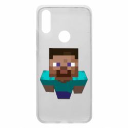 Чехол для Xiaomi Redmi 7 Steve from Minecraft - PrintSalon