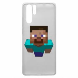Чехол для Huawei P30 Pro Steve from Minecraft - PrintSalon