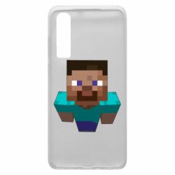 Чехол для Huawei P30 Steve from Minecraft - PrintSalon
