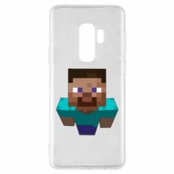 Чехол для Samsung S9+ Steve from Minecraft - PrintSalon