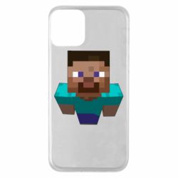 Чехол для iPhone 11 Steve from Minecraft - PrintSalon