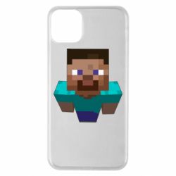 Чехол для iPhone 11 Pro Max Steve from Minecraft - PrintSalon