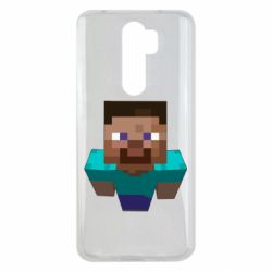 Чехол для Xiaomi Redmi Note 8 Pro Steve from Minecraft - PrintSalon