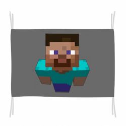 Флаг Steve from Minecraft - PrintSalon