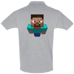 Мужское поло Steve from Minecraft