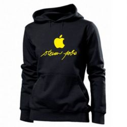 Женское худи Steve Jobs - PrintSalon