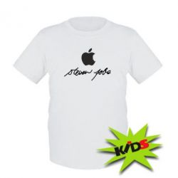 Детская футболка Steve Jobs - PrintSalon