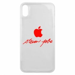 Чехол для iPhone Xs Max Steve Jobs