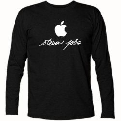 Футболка с длинным рукавом Steve Jobs - PrintSalon