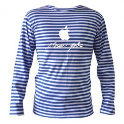 Тельняшка с длинным рукавом Steve Jobs - PrintSalon