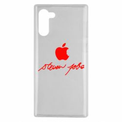 Чехол для Samsung Note 10 Steve Jobs - PrintSalon