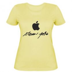 Женская футболка Steve Jobs - PrintSalon