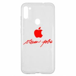 Чехол для Samsung A11/M11 Steve Jobs