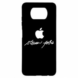 Чехол для Xiaomi Poco X3 Steve Jobs - PrintSalon