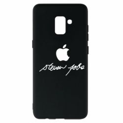 Чехол для Samsung A8+ 2018 Steve Jobs