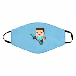 Маска багаторазова Steve minecraft - PrintSalon