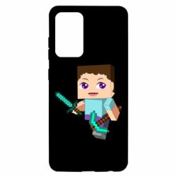 Чохол для Samsung A52 5G Steve minecraft - PrintSalon