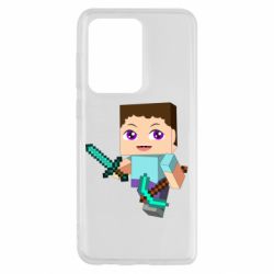 Чохол для Samsung S20 Ultra Steve minecraft - PrintSalon
