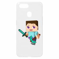 Чохол для Oppo A5s / A12Steve minecraft - PrintSalon