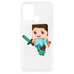 Чохол для Oppo A52 / A72 / A92Steve minecraft - PrintSalon