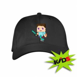 Дитяча кепка Steve minecraft - PrintSalon