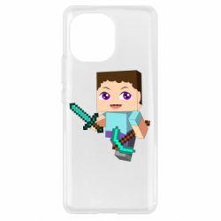 Чохол для Xiaomi Mi11 Steve minecraft - PrintSalon