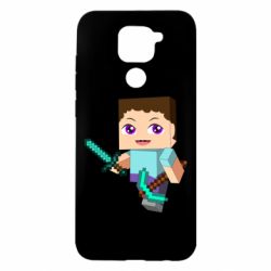 Чохол для Xiaomi Redmi Note 9 / Redmi 10X Steve minecraft - PrintSalon