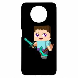 Чохол для Xiaomi Redmi Note 9 5G/Redmi Note 9T Steve minecraft - PrintSalon